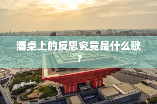 酒桌上的反思究竟是什么歌？