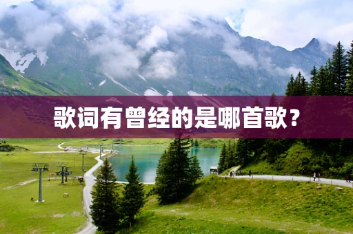 歌词有曾经的是哪首歌？