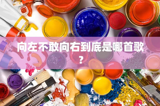 向左不敢向右到底是哪首歌？
