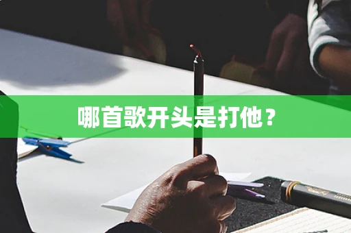 哪首歌开头是打他？