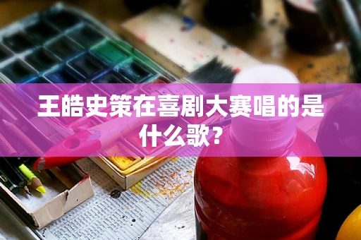 王皓史策在喜剧大赛唱的是什么歌？