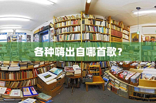 各种嗨出自哪首歌？