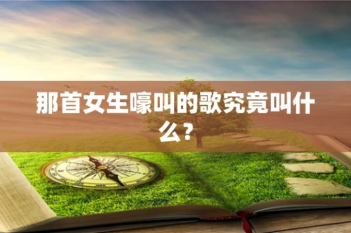 那首女生嚎叫的歌究竟叫什么？
