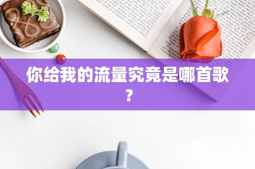 你给我的流量究竟是哪首歌？