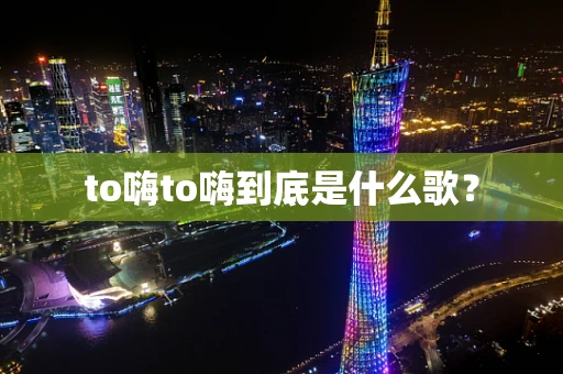 to嗨to嗨到底是什么歌？