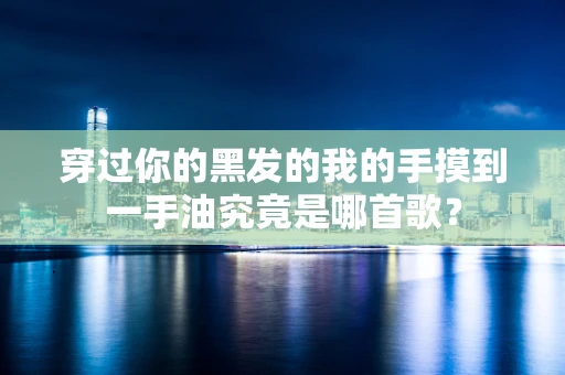 穿过你的黑发的我的手摸到一手油究竟是哪首歌？