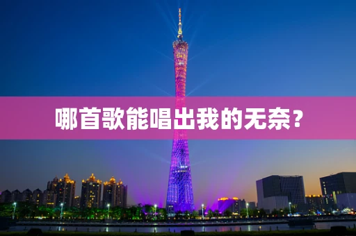 哪首歌能唱出我的无奈？