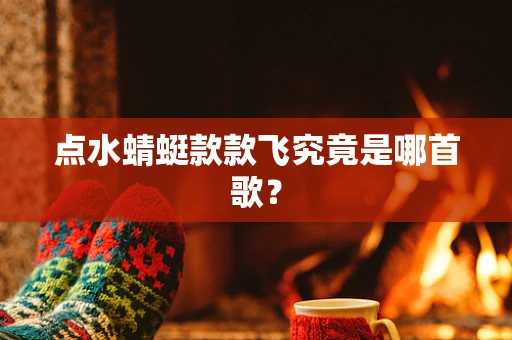 点水蜻蜓款款飞究竟是哪首歌？
