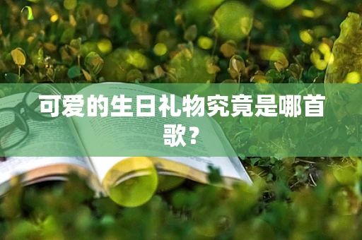 可爱的生日礼物究竟是哪首歌？