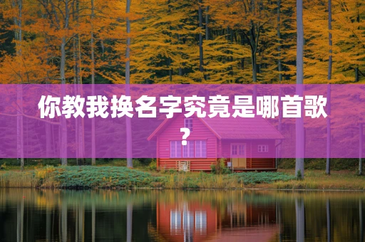 你教我换名字究竟是哪首歌？