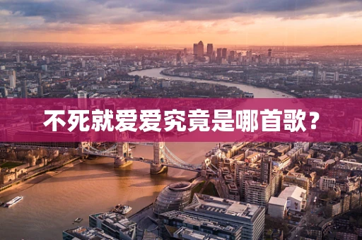 不死就爱爱究竟是哪首歌？