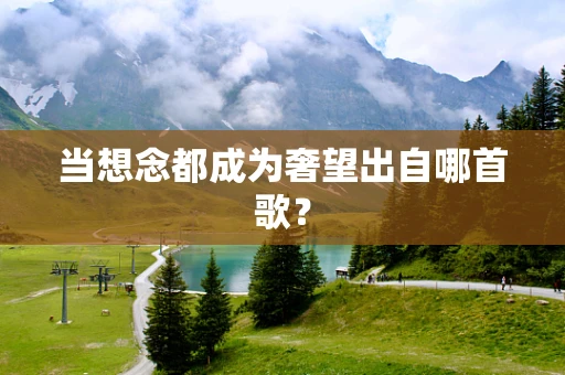 当想念都成为奢望出自哪首歌？