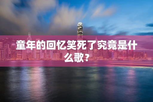 童年的回忆笑死了究竟是什么歌？