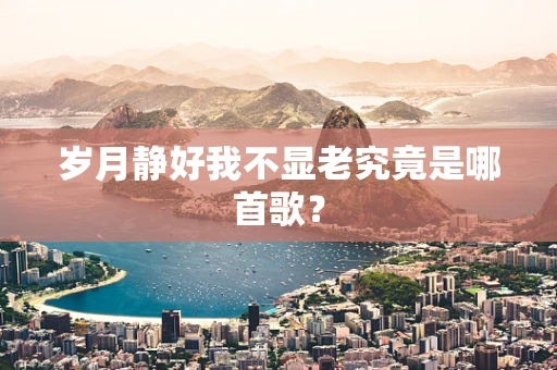 岁月静好我不显老究竟是哪首歌？