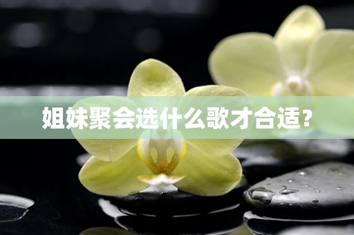 姐妹聚会选什么歌才合适？