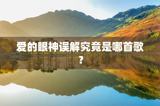爱的眼神误解究竟是哪首歌？