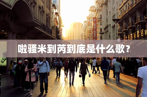 啦骚米到芮到底是什么歌？