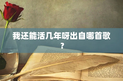 我还能活几年呀出自哪首歌？