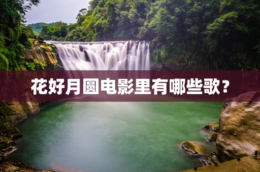 花好月圆电影里有哪些歌？