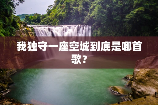 我独守一座空城到底是哪首歌？