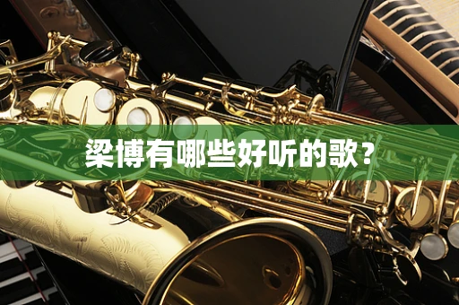 梁博有哪些好听的歌？