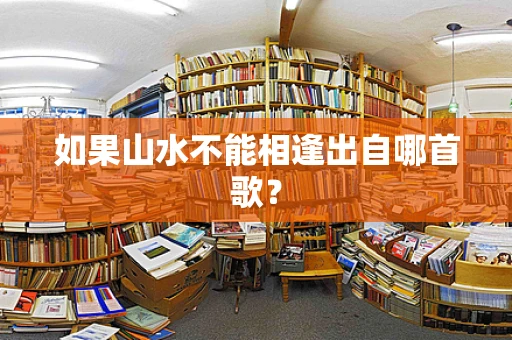如果山水不能相逢出自哪首歌？
