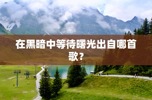 在黑暗中等待曙光出自哪首歌？