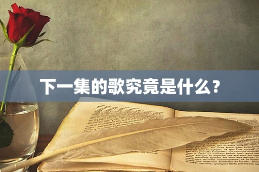 下一集的歌究竟是什么？