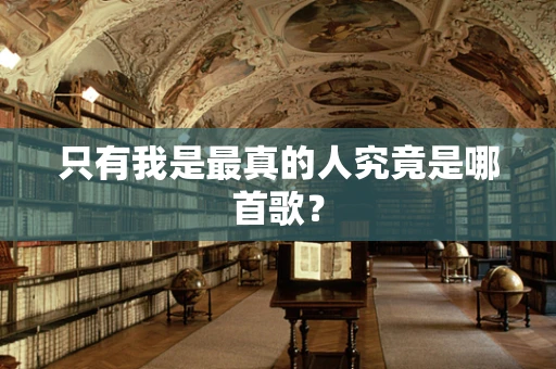 只有我是最真的人究竟是哪首歌？