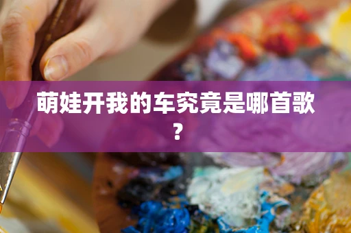 萌娃开我的车究竟是哪首歌？