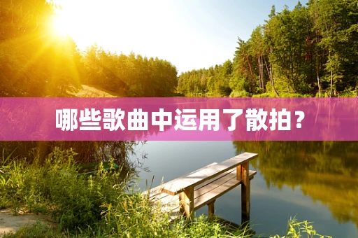 哪些歌曲中运用了散拍？