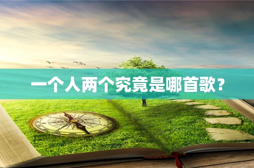 一个人两个究竟是哪首歌？
