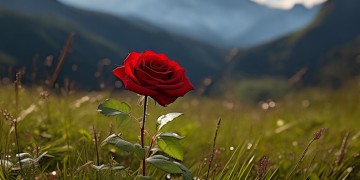 山上开了朵玫瑰花究竟是哪首歌？