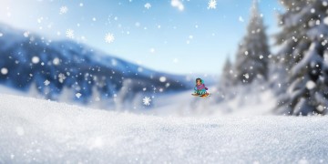 雪容融来来滑雪吧是哪首歌？
