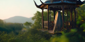 站在亭子上看远方究竟是哪首歌？