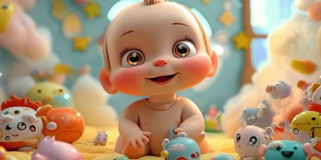 越看越可爱的娃出自哪首歌？