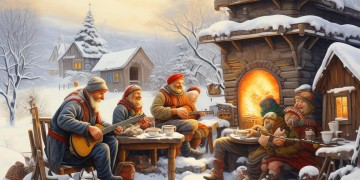 俄罗斯冬天活动会放什么歌？