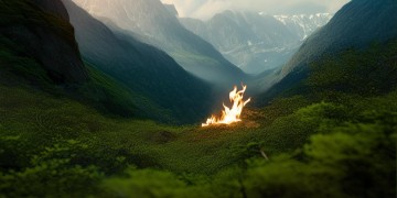 大山里面有个火苗到底是哪首歌？