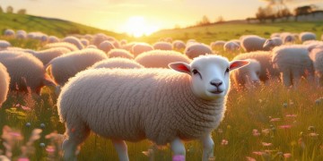 可爱羊群歌词出自哪首歌？