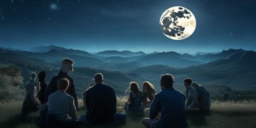 一起看天上的月亮究竟是什么歌？