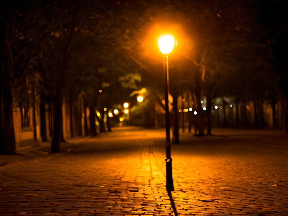 夜灯中静看街灯出自哪首歌？