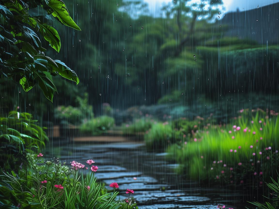 我这里下了雨出自哪首歌？